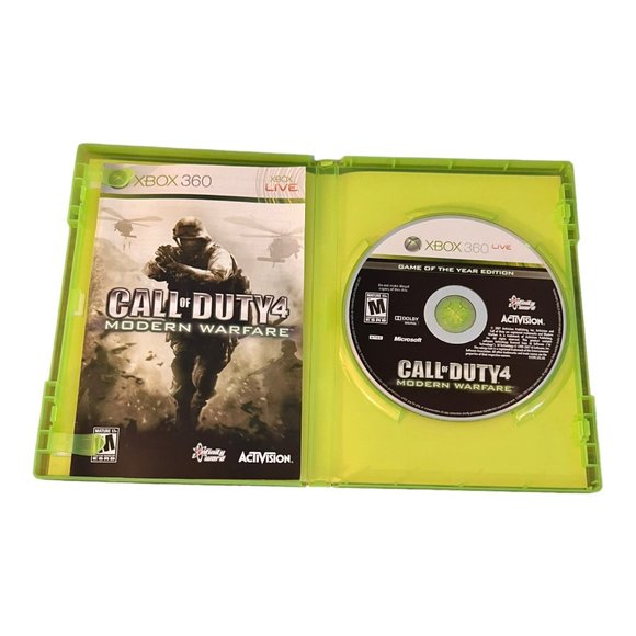 Call of Duty MW3, Call of Duty 4 Modern Warfare Lot of 2 Xbox 360 Games - Picture 4 of 5